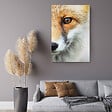 CEANOTHE - Tableau sur toile renard 65x97 cm - vignette