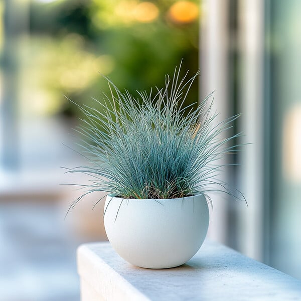 PLANT IN A BOX - Fétuque - Set de 6 - Festuca glauca 'Elijah Blue' - Hauteur 10-15cm - ⌀9cm - large