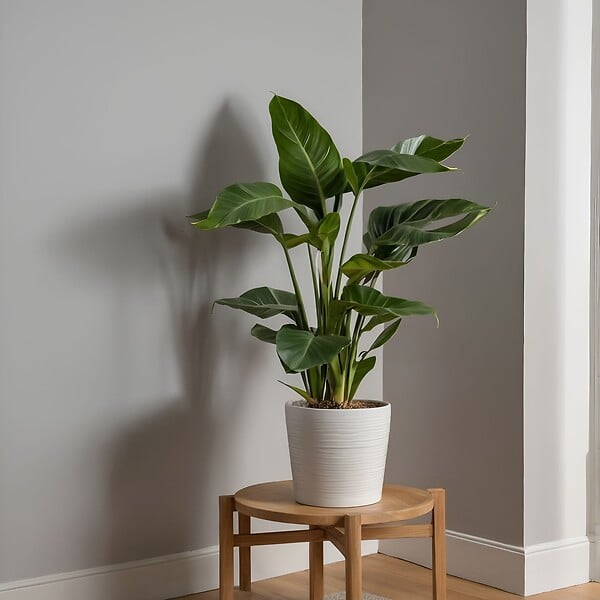 PLANT IN A BOX - Oiseau de paradis - Strelitzia nicolai - Hauteur 90-110cm - ⌀21cm - large