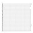 VOUNOT - Barriere de securite retractable HAUTE 180x96cm blanc - vignette