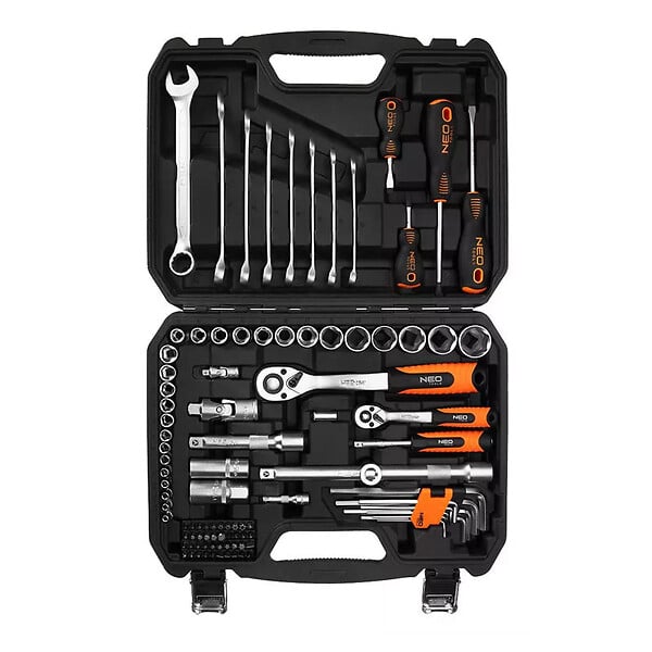 NEO TOOLS - Coffret ensemble d'outils 100 pièces 1/2", 1/4" NEO TOOLS - 10-206 - large