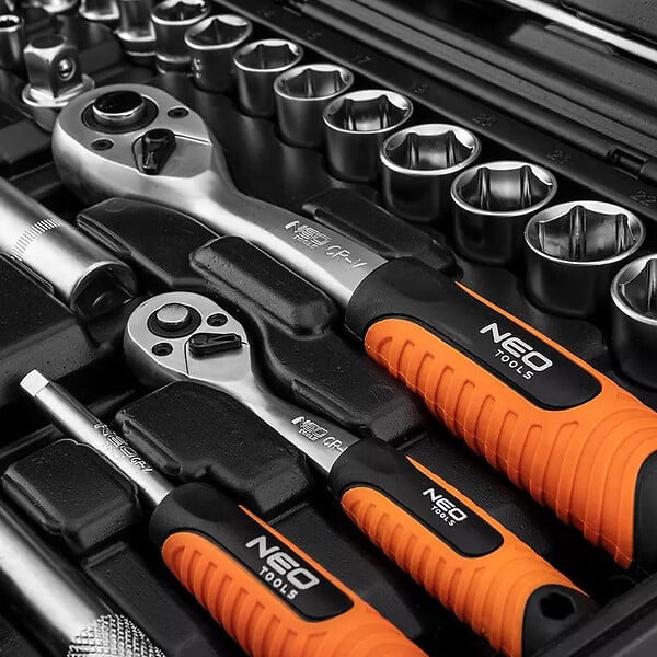 NEO TOOLS - Coffret ensemble d'outils 100 pièces 1/2", 1/4" NEO TOOLS - 10-206 - large