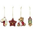 FEERIC LIGHTS & CHRISTMAS - Sujet de Noël en Verre Kit 4 pièces Mon premier Noël - vignette
