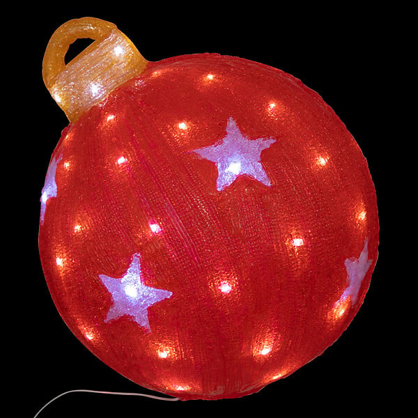 FEERIC LIGHTS & CHRISTMAS - Déco de Noël lumineuse Grande Boule 60 LED H 37 cm - large