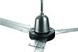 VORTICE - Ventilateur plafonnier réversible en inox Diam 200 cm 85 W débit 22050 m3/h Nordik Heavy Duty Vortice - vignette