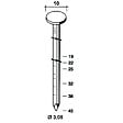 ALSAFIX - Cloueur pneumatique Alsafix C31/45 P2 capacité 120 pointes roofing 19-45mm dans un coffret - vignette