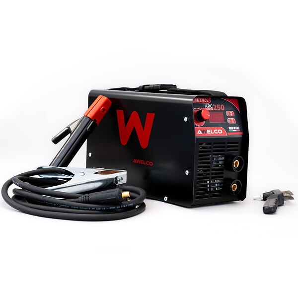 AWELCO - Poste à souder inverter 15-200A + Accessoires Soudage MMA Baguettes 1.6 à 5 mm Arc 250 AWELCO - large