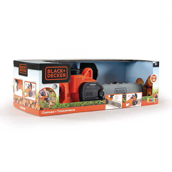 SMOBY - Black+Decker Tronçonneuse - large