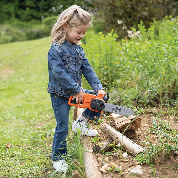 SMOBY - Black+Decker Tronçonneuse - large
