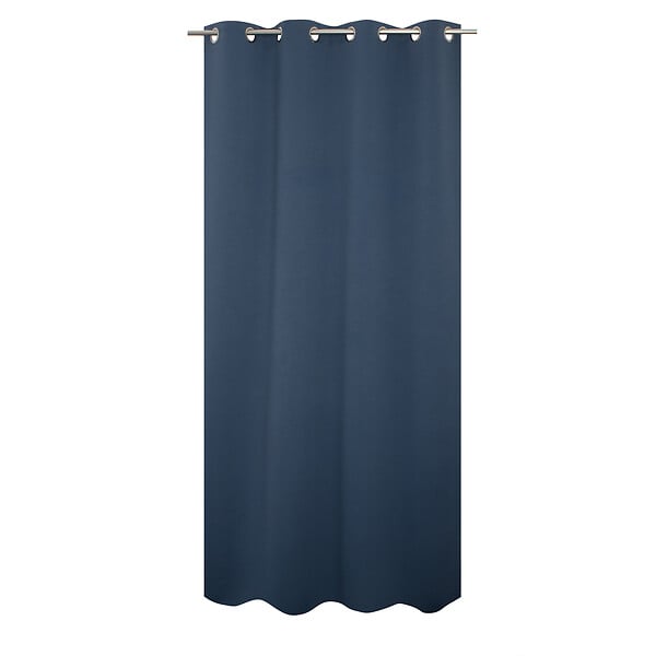 MODE DE VIE - Rideau occultant Noa en polyester - Bleu - 140x240 cm - large