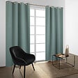 MODE DE VIE - Rideau occultant Noa en polyester - Sauge - 140x240cm - vignette