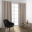 MODE DE VIE - Rideaux occultant Noa - Polyester - Naturel - 260g/m2 - 140x240cm - vignette