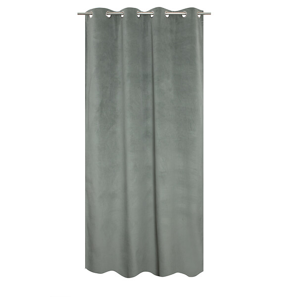 MODE DE VIE - Rideaux thermique Rafael - Polyester - Vert foncé - 320gms - 140x240cm - large
