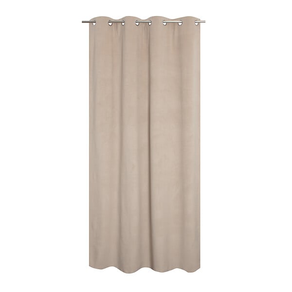 MODE DE VIE - Rideaux thermique Rafael - Polyester - Taupe - 320gms - 140x240cm - large