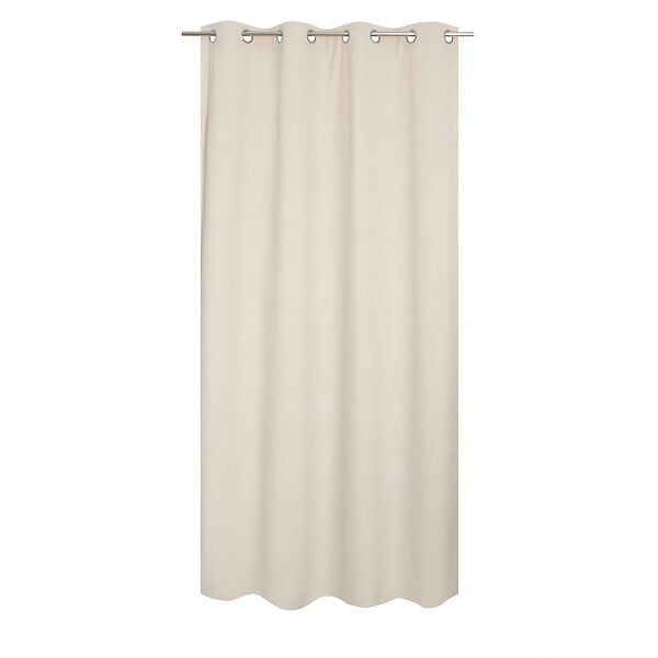 MODE DE VIE - Rideaux thermiques Rafael - Polyester écru - L.140xH.240cm - large