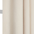 MODE DE VIE - Rideaux thermiques Rafael - Polyester écru - L.140xH.240cm - vignette