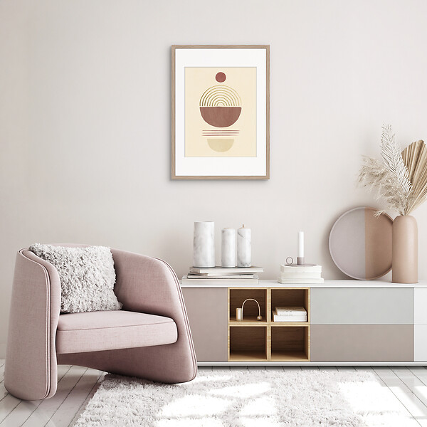 DADA ART - Image encadree +pp naturel 50x70-79903 - large