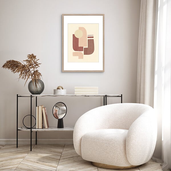 DADA ART - Image encadree +pp naturel 50x70-79902 - large