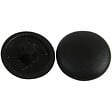 COTEKA - 30 cache-vis en plastique noir 4.5mm - vignette