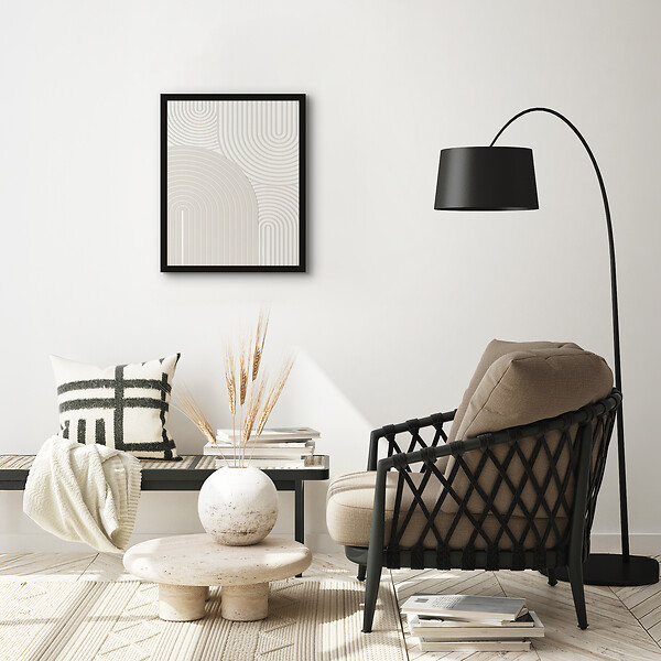 DADA ART - Image encadree spp mila noir 40x50-55506 - large