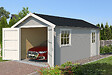 LASITAMAJA - Garage Dillon peint en gris clair surface utile 15,63 m2 - vignette