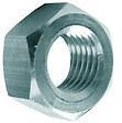 COTEKA - 9 écrous hexagonaux acier zingué 10mm - vignette