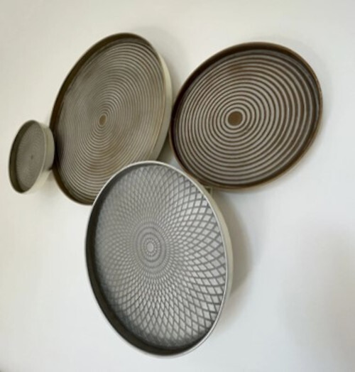 DADA ART - SCULPTURE MURALE METAL  91x9,5x65,5 cm - large