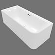 VILLEROY ET BOCH - Villeroy & Boch Loop & Friends Baignoire murale pour installation en angle à gauche SQUARE 1800 x 800 mm Blanc - vignette