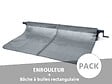 INTEX - Enrouleur + Bâche à bulles pour piscine tubulaire rectangulaire 7,32 x 3,66 m - Intex - vignette