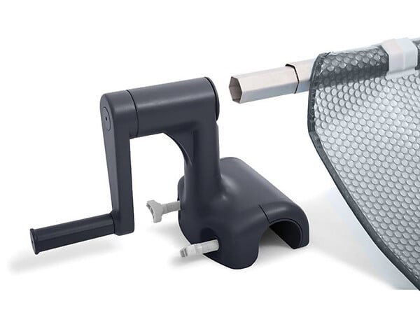 INTEX - Enrouleur + Bâche à bulles pour piscine tubulaire rectangulaire 7,32 x 3,66 m - Intex - large