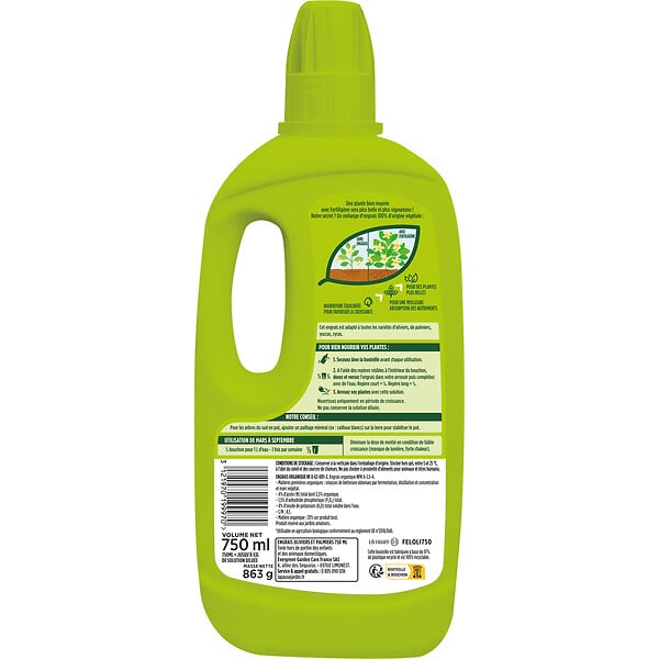 FERTILIGEN - Engrais liquide oliviers et palmiers - 750ml - large