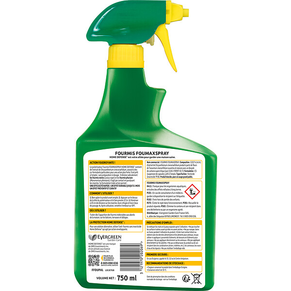 HOME DEF - Fourmis pret a l'emploi 750ml - large