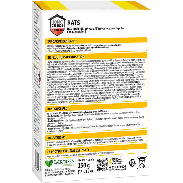 HOME DEF - Rat pate 150g - large