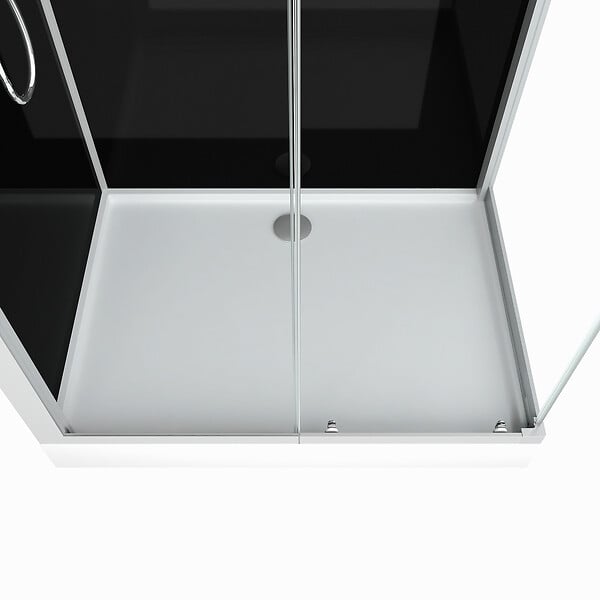 AURLANE - cabine de douche SHADOW CORNER RECTANGLE - 110x80x230cm - large