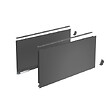 HETTICH - Profilé latéral de tiroir AvanTech YOU, hauteur 251 mm x NL 400 mm, Anthracite, gauche et droite - HETTICH - 9353449 - vignette