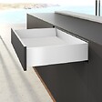 HETTICH - Profilé latéral de tiroir AvanTech YOU, hauteur 139 mm x NL 550 mm, Blanc, gauche et droite - HETTICH - 9353398 - vignette