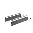 HETTICH - Profilé latéral de tiroir AvanTech YOU, H101mm x L350mm, anthracite, gauche et droite - HETTICH - 9353423 - vignette