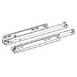 HETTICH - Coulisse à sortie totale Actro YOU XL (70 kg) avec Silent System, compatible avec Push to open Silent, 600 mm, à gauche et à droite - HETTICH - 93182188 - vignette