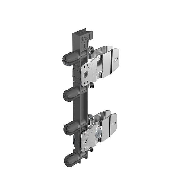 HETTICH - Connecteur de façade de tiroir AvanTech YOU pour profil latéral de tiroir, hauteur 187 / 251 mm, à enfoncer - HETTICH - 9255839 - large