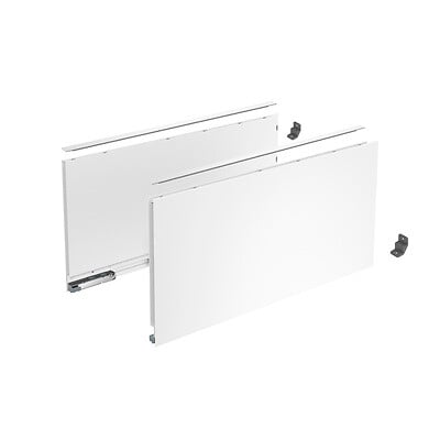 HETTICH - Profilé latéral de tiroir AvanTech YOU, hauteur 251 mm x NL 400 mm, Blanc, gauche et droite - HETTICH - 9353411 - large