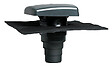 UBBINK - Terminal de ventilation Ubiflu 2 UBBINK avec Multidiam - Ø 100 à 160 mm - noir - 15460377 - vignette