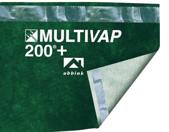 UBBINK - Écran de sous-toiture HPV Multivap 200+ UBBINK - 1.50 x 50m - avec bande adhésive - 205009 - large
