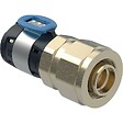 GEBERIT - Raccord FlowFit avec raccord à visser sur tubes en PEX - DN 15 - Ø 20 mm G 3/4'' -  - 620.731.00.1 - vignette