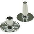 COTEKA - 10 rivets tubulaires en nickel 3.2x8.3mm - vignette