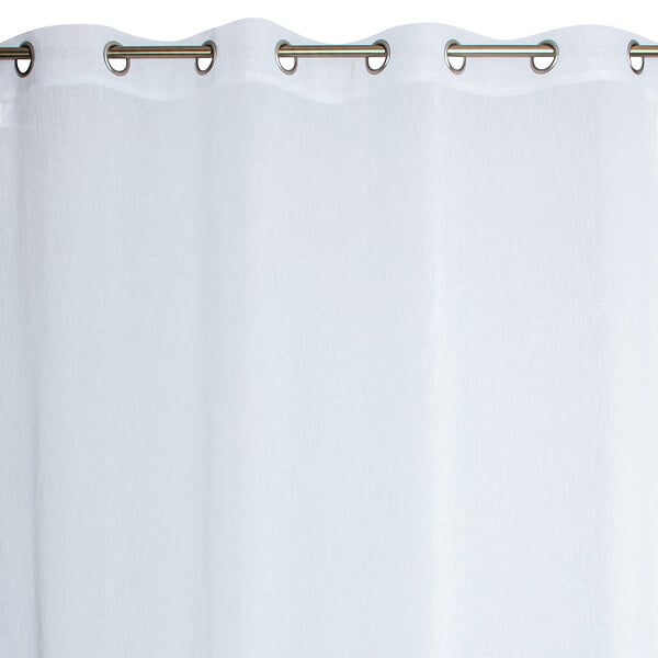 MODE DE VIE - Voilage Louis effet lin - Blanc - 140x240cm - large