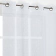 MODE DE VIE - Voilage Louis effet lin - Blanc - 140x240cm - vignette