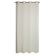MODE DE VIE - Voilage Louis effet lin - Polyester - Ecru - 130g/m2 - 140x240cm - vignette
