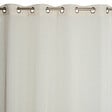 MODE DE VIE - Voilage Louis effet lin - Polyester - Ecru - 130g/m2 - 140x240cm - vignette