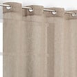 MODE DE VIE - Voilage Louis effet lin - Polyester - Naturel - 140x240cm - vignette