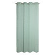 MODE DE VIE - Voilage Louis effet lin - Polyester - Sauge - 130g/m2 - 140x240cm - vignette